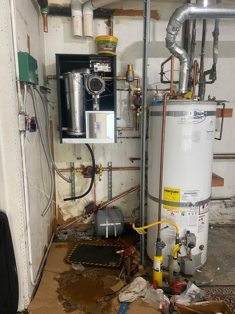 Water Heater Replacement before